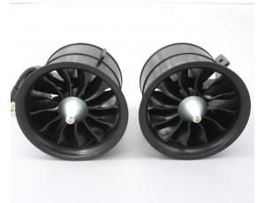 QX-Motor 70mm 12 Blade 2200Kv Counter Rotating EDF Set For 4S - 6S  QX-Motor 70mm 12 Blade 2200Kv Counter Rotating EDF Set For 4S - 6S